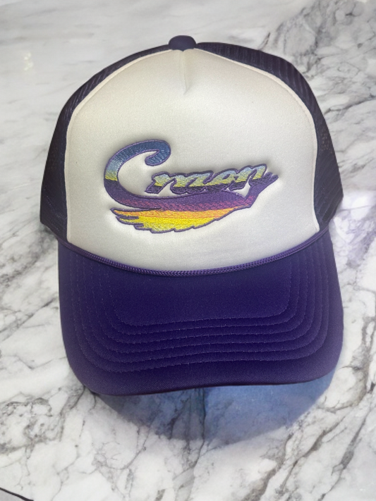 Horizon Purple/White Trucker