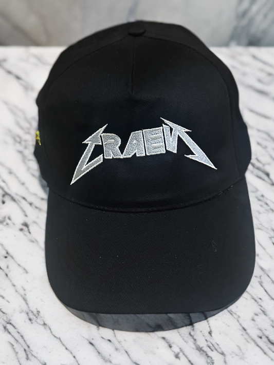 All Over Logo Craen Black Dad Cap