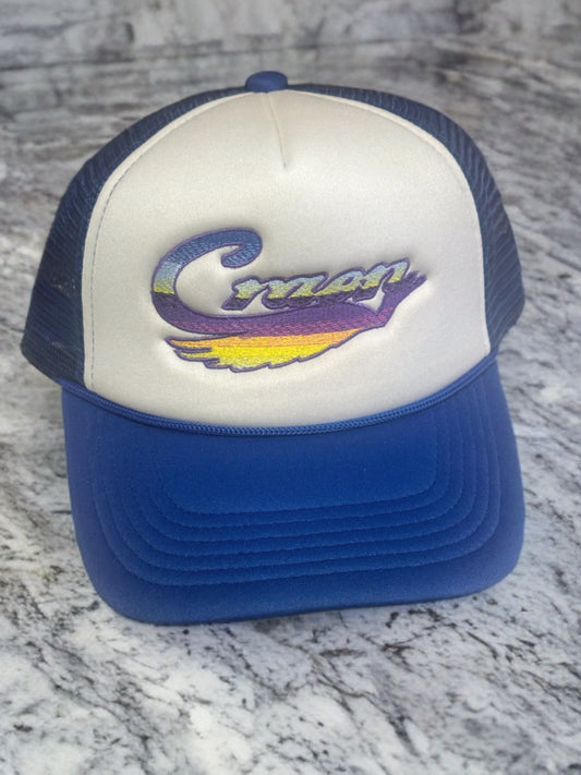 Horizon Royal Blue/White Trucker