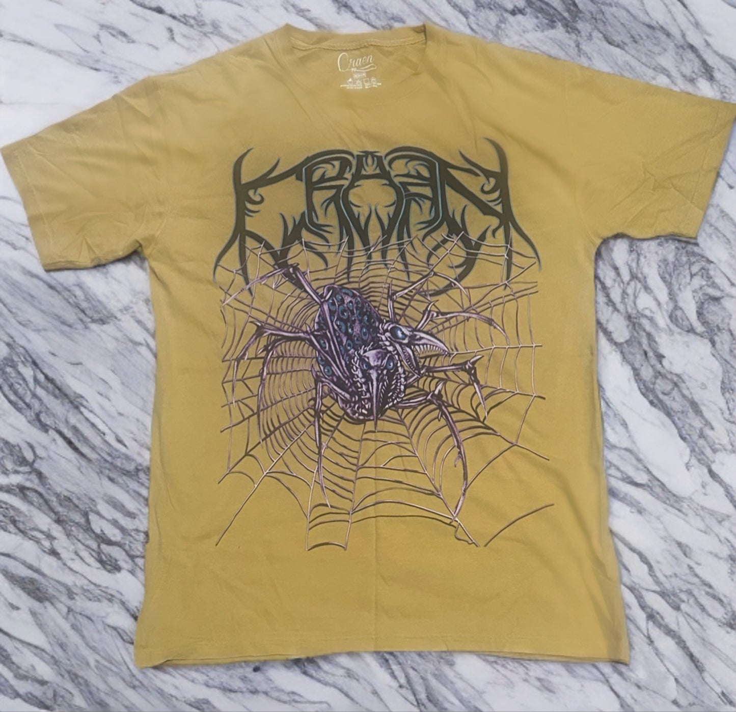 Spider Craen Golden Sand Tee