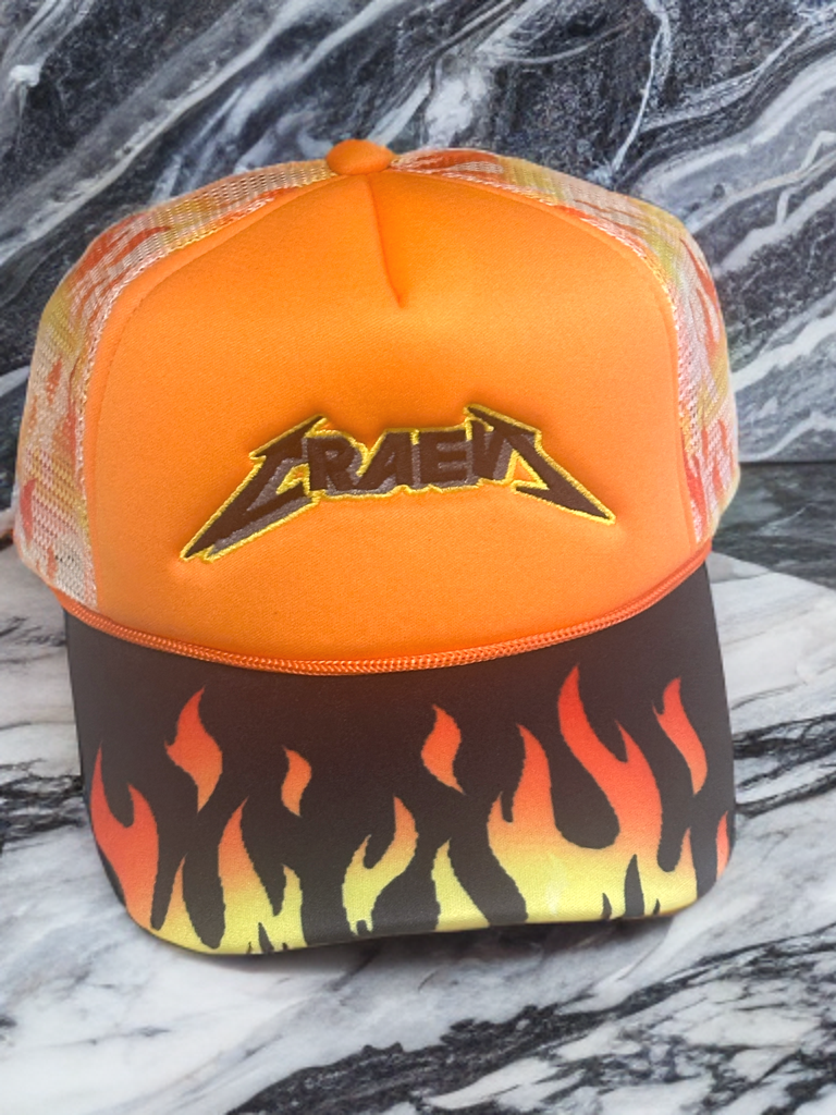 Flame Rocker Trucker