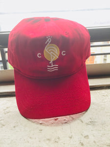 Candy Red Dad hat